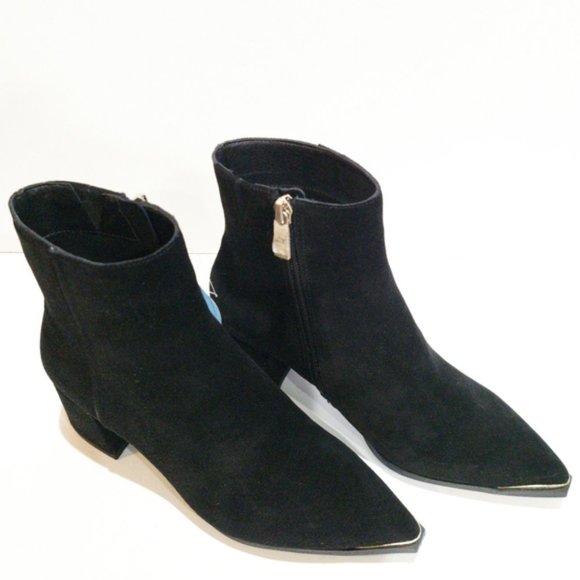 Kenneth Cole Roanne Suede Ankle Boots -5 - Picture 2 of 5